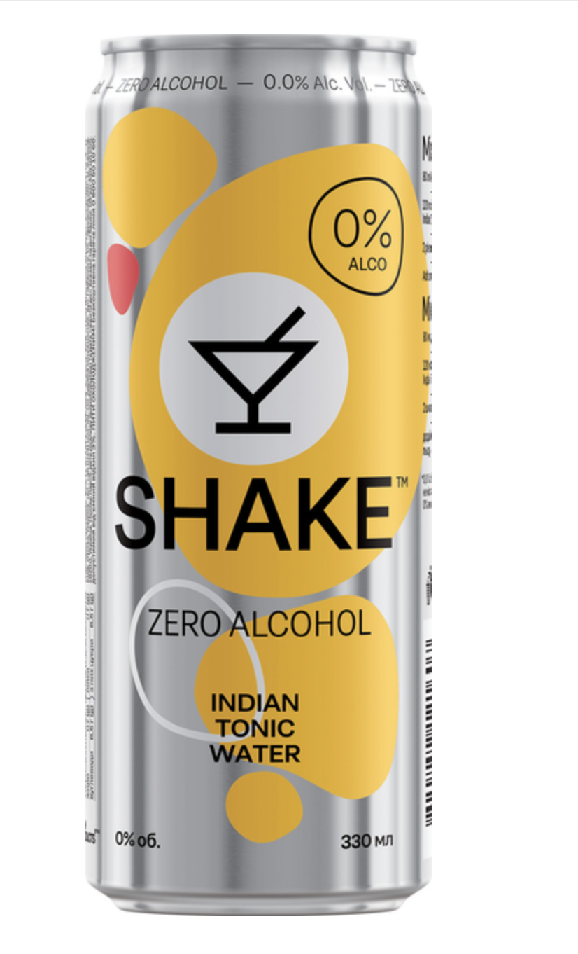 Напій б/а Shake Indian Tonic Water 0.33 л з/б